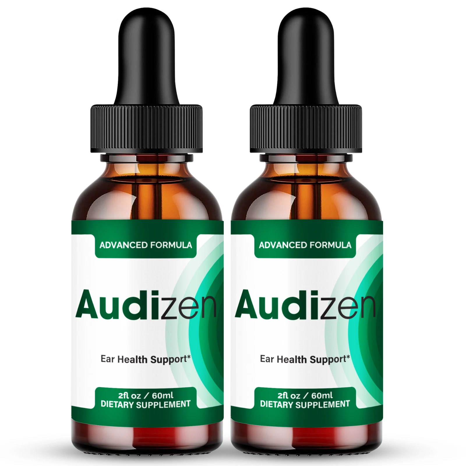 (2 Pack) Audizen Tinnitus Drops, Advanced Ear Health and Hearing Support Formula