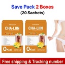 2 x Cha-Liin Dietary Supplement Lemon Tea Flavor Weight Control by Dr Khongkwan
