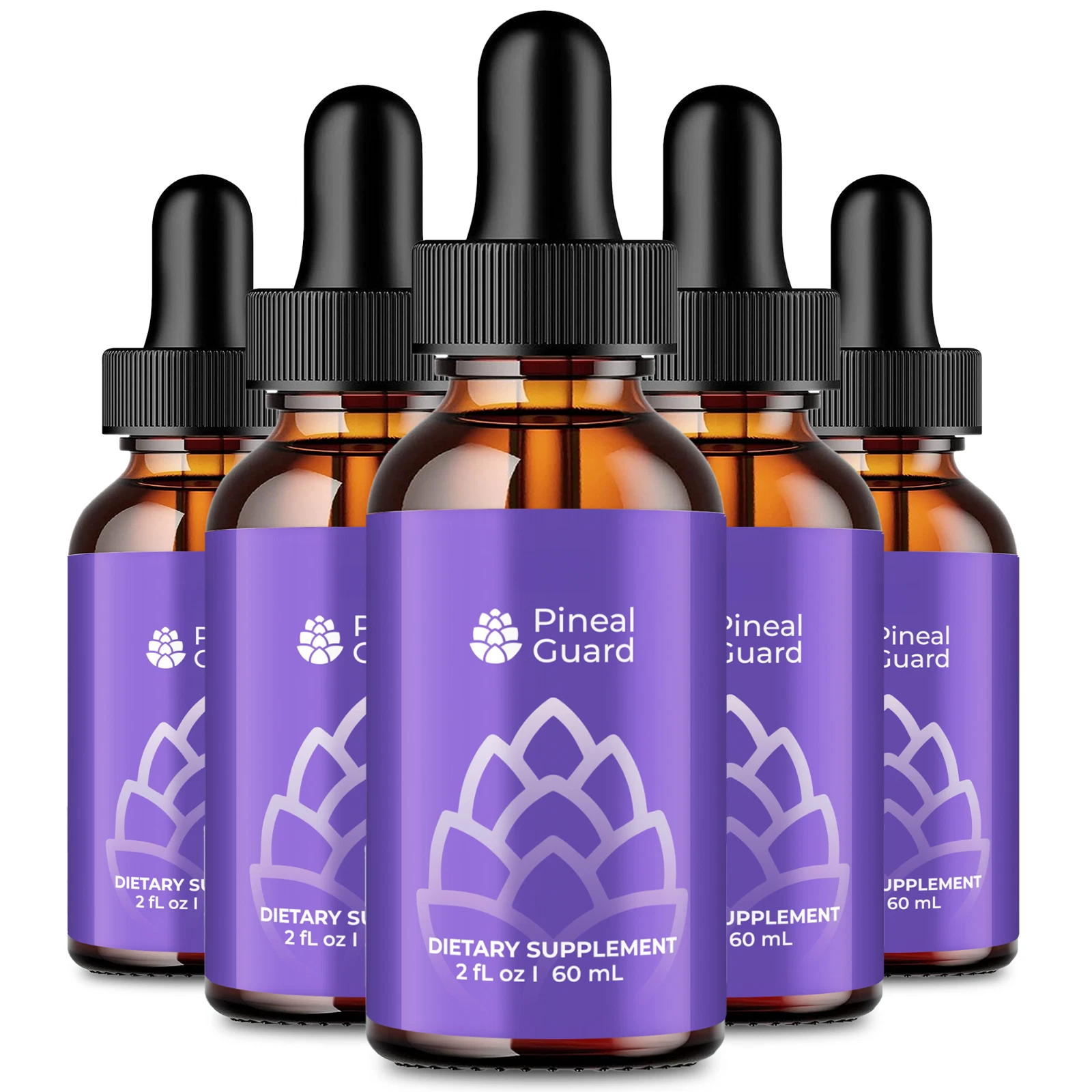 Pineal Guard Drops Blood Formula Support Supplement - Official Formula (5 Pack)
