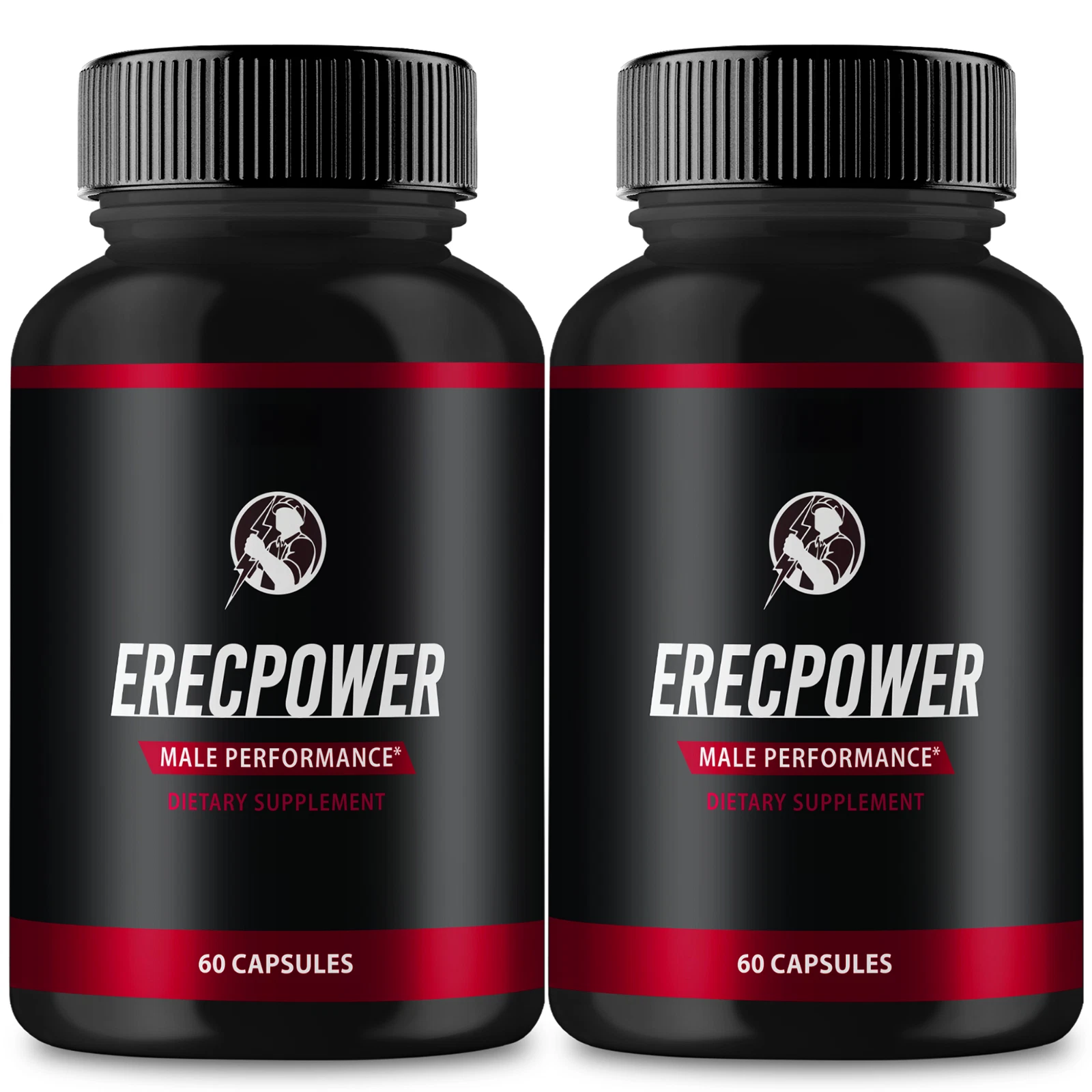 (2 Pack) Erecpower HGW Capsules Men Supplement Men Health Support (120 Capsules)
