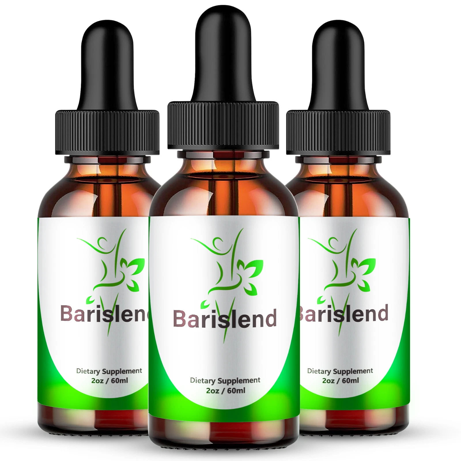 (3 Pack) Barislend Weight Loss Drops for Burning Excess Fat & Boosting Energy