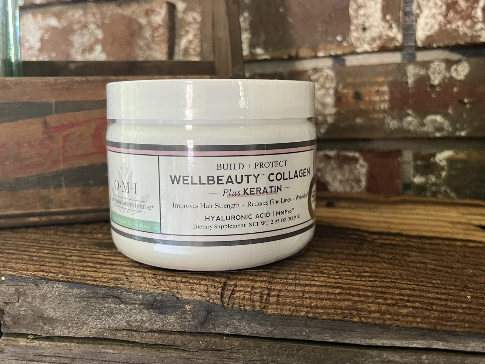 OMI Wellbeauty Collagen+ Keratin HYALURONIC ACID Reduce WRINKLES Improve Hair..