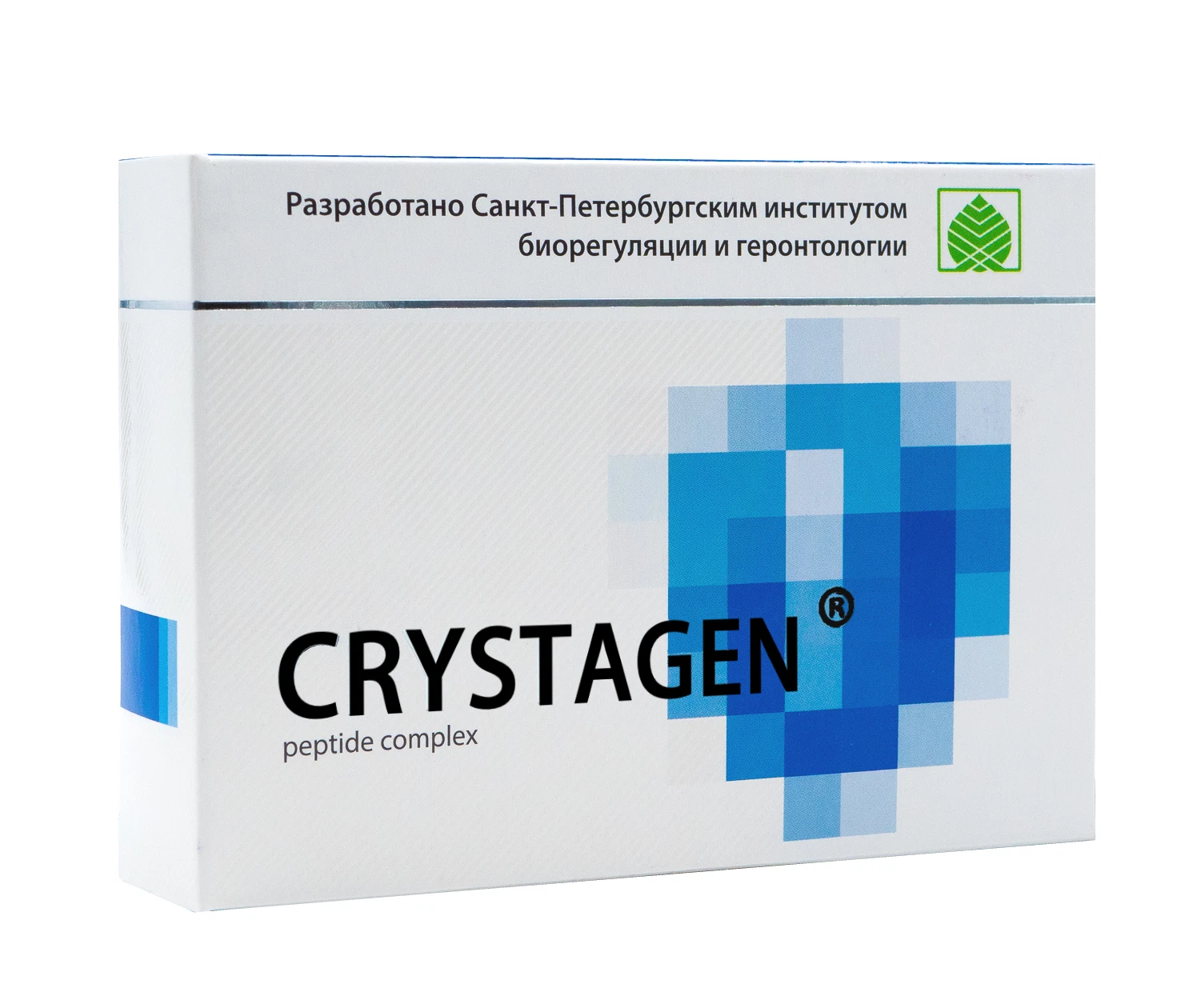 Crystagen - Synthesized Immune System Peptide Bioregulator - 60 capsules