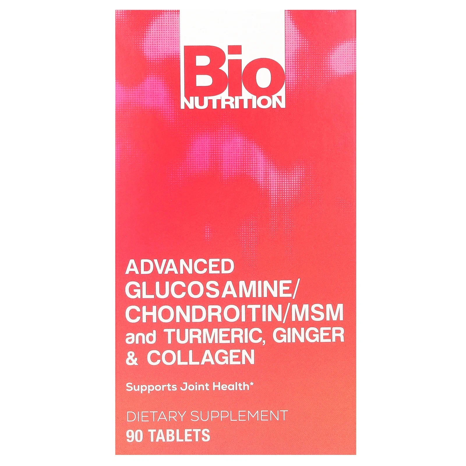 Advanced Glucosamine/Chondroitin/MSM and Turmeric, Ginger & Collagen, 90 Tablets