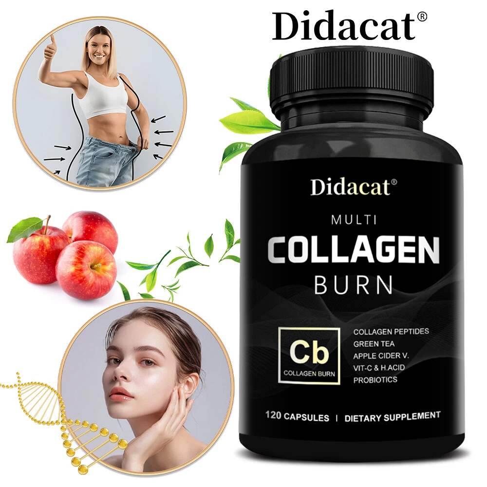 Multi Collagen Burn Capsules - Healthy Skin & Hair,Balance Weight Management