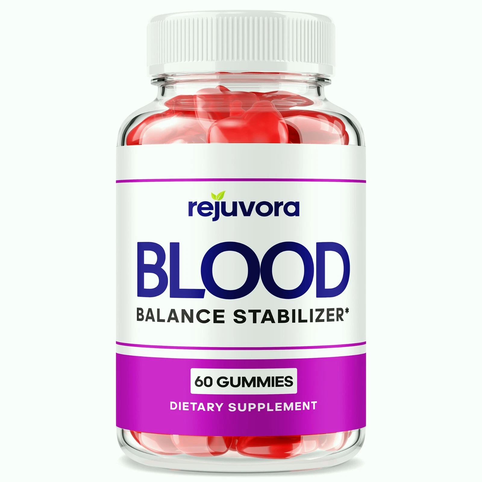 Rejuvora Blood Stabilizer - Advanced Formula Blood Support Gummies 60ct