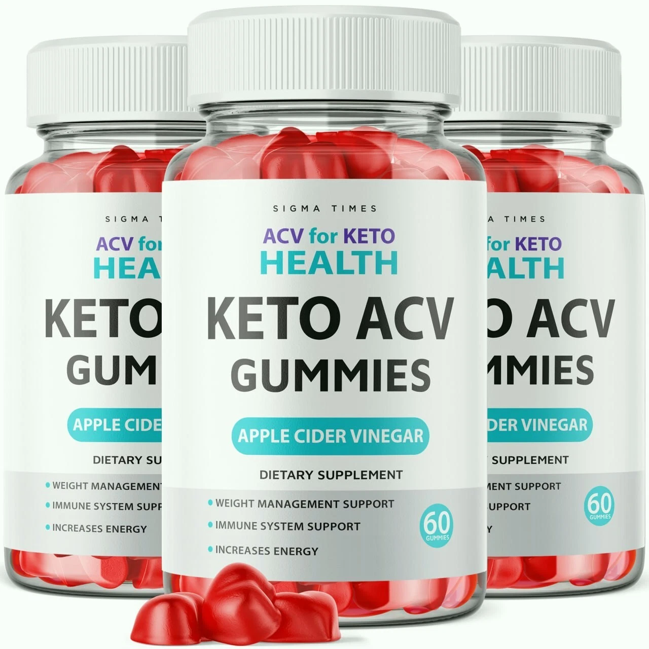 (3 Pack) ACV for Keto Health Gummies - ACV Health Keto 750mg Weight Loss Gummy