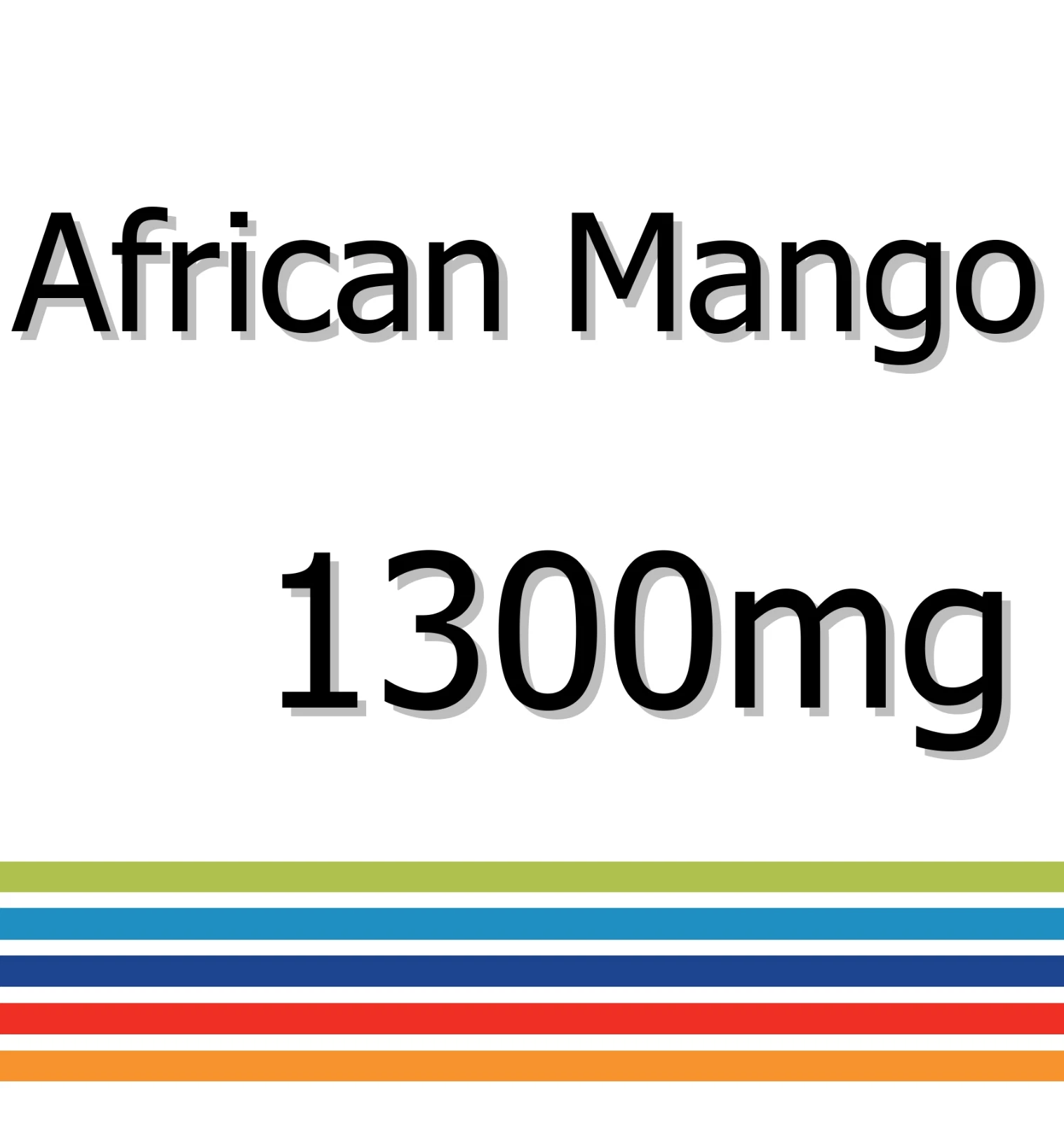 African Mango 1300mg x 90 Tablets - Weight Loss