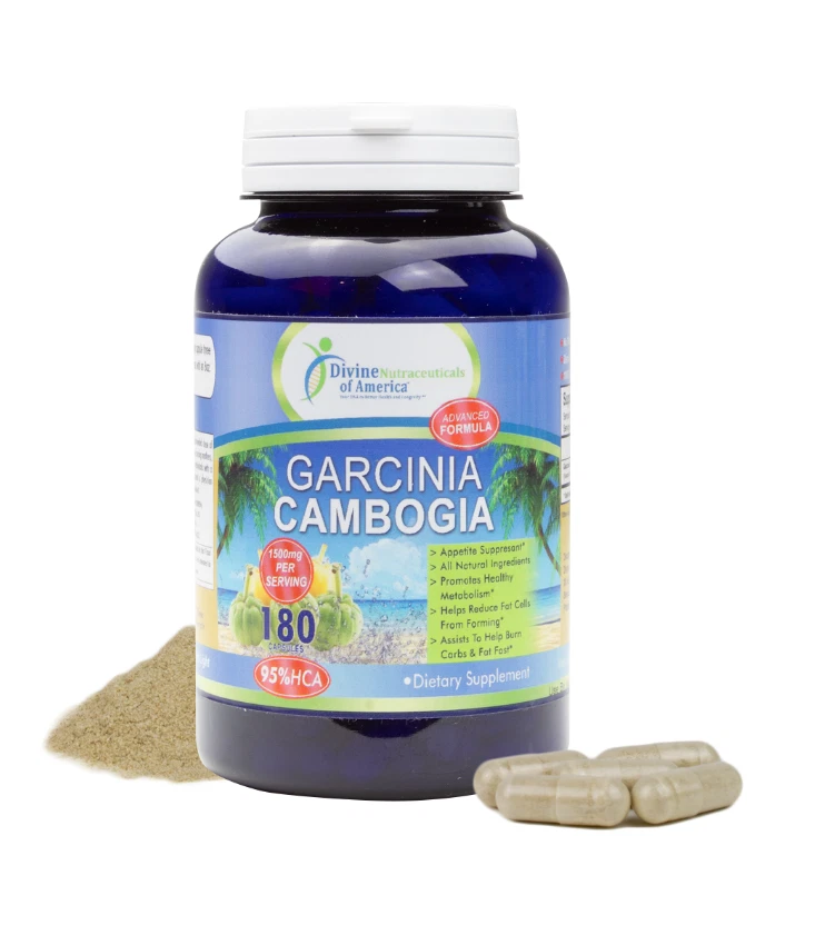 GARCINIA CAMBOGIA 95% HCA 180 Capsules DNA