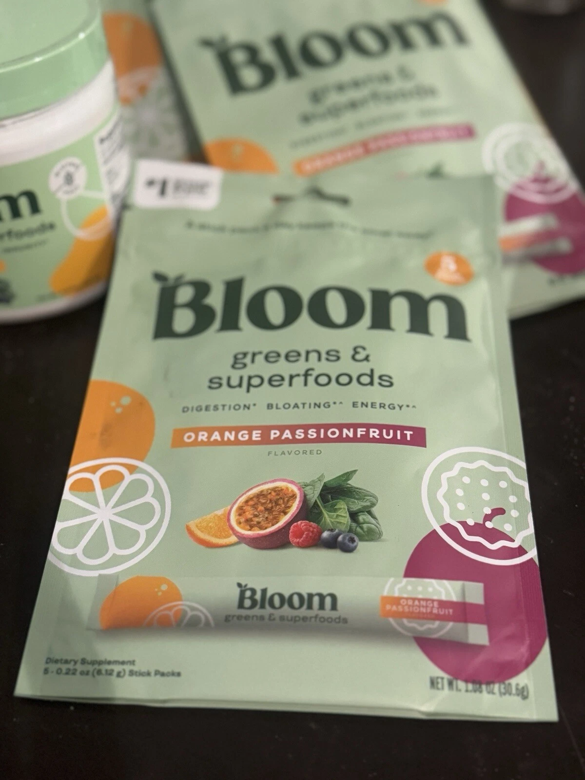 Bloom Greens & Superfoods 5 Stick Packs