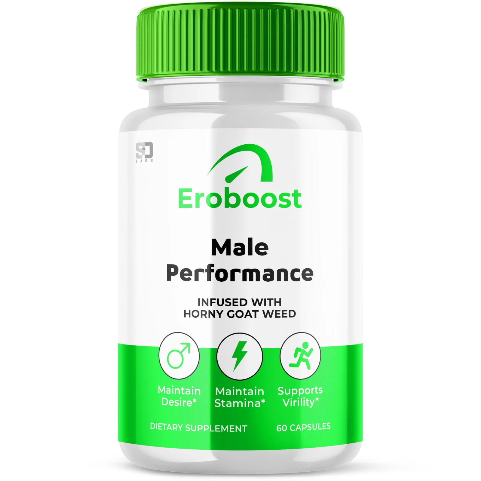 (1 Pack) Eroboost Men Pills, Maximize Energy, Vitality & Stamina 60 Capsules