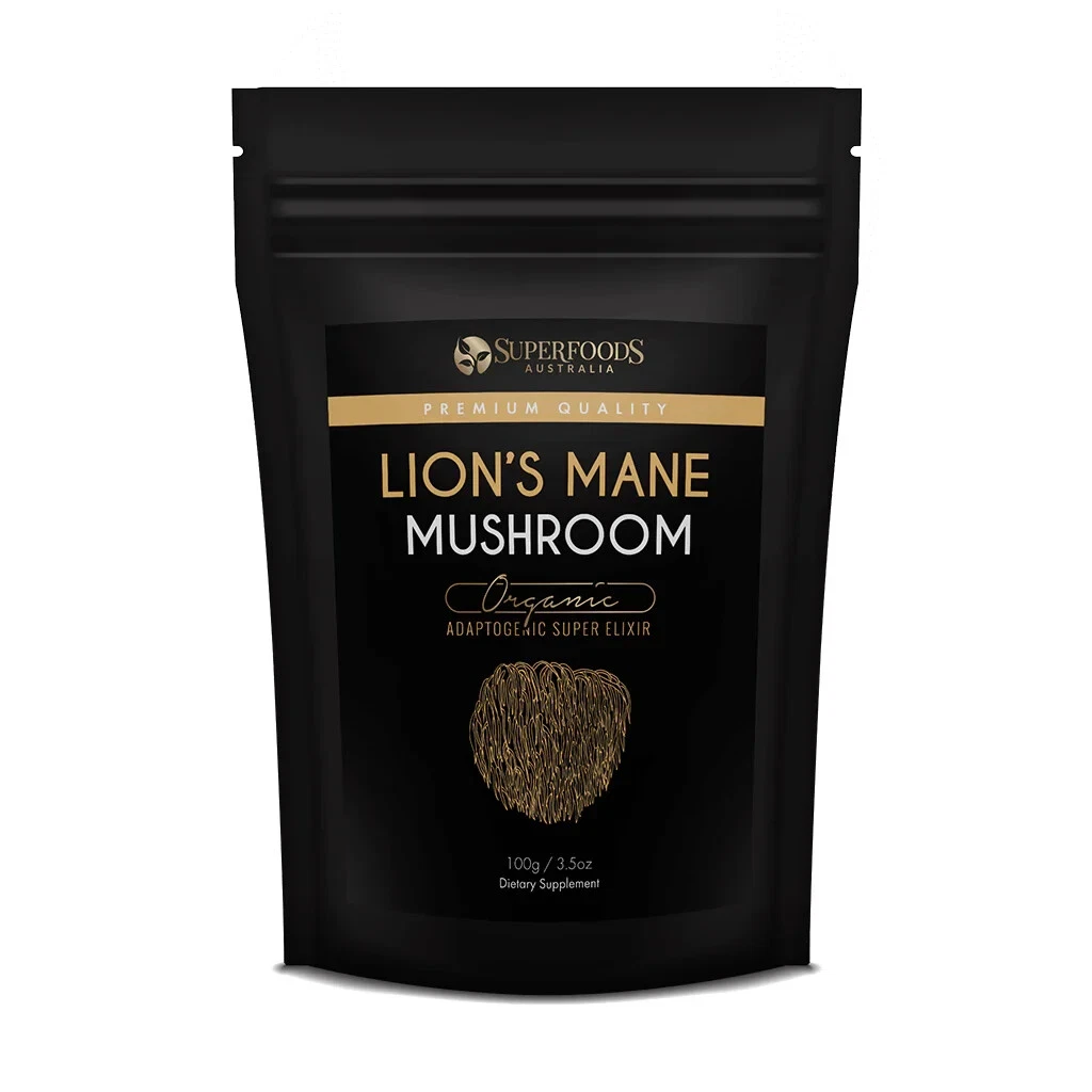 Lion's mane 30:1 Extract Powder 100g - Organic high quality - Free Express!