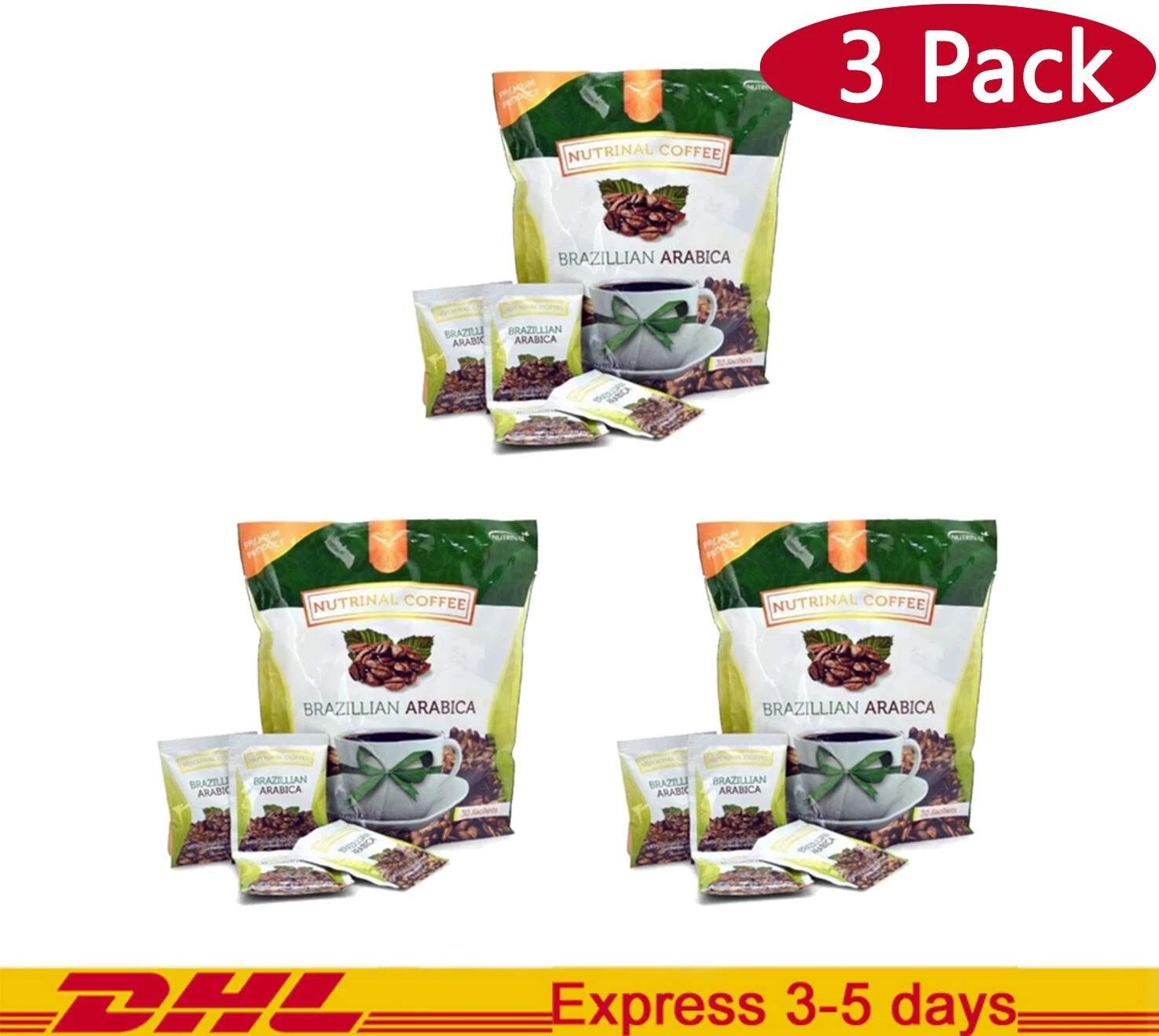 3X Successmore Brazillian Arabica Coffee Healthy Collagen Fiber Control Weight