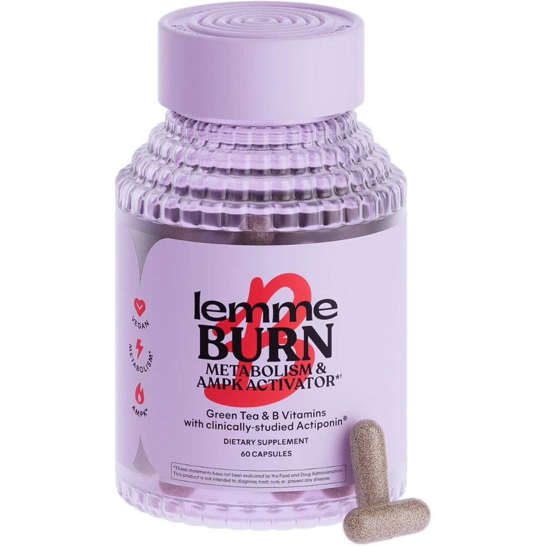 Lemme Burn Metabolism and Fat-Burning Capsules For Adult - 60ct Free Shipping !!