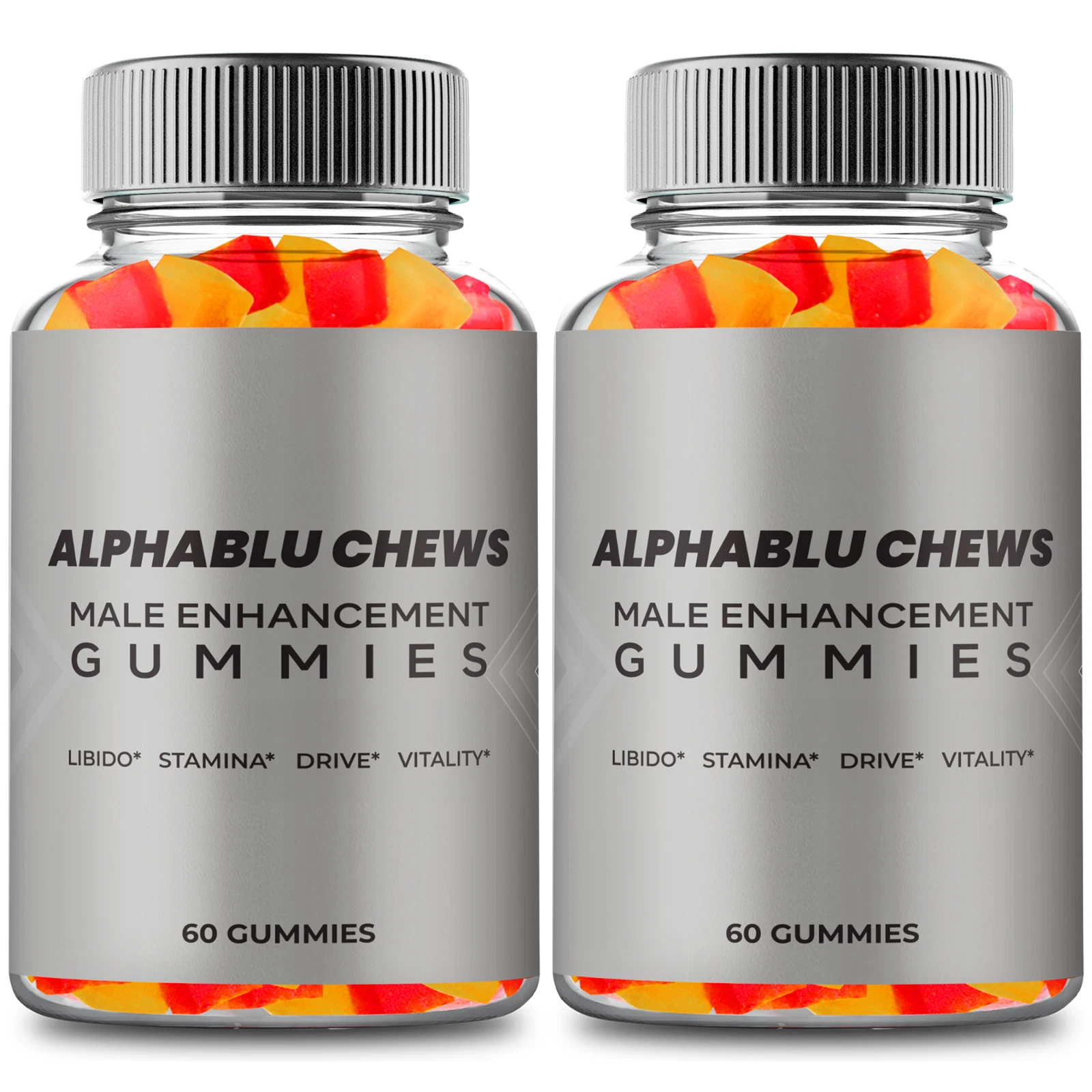(2 Pack) Alphablu chews Gummies - Health & Wellness Support Supplement Gummies