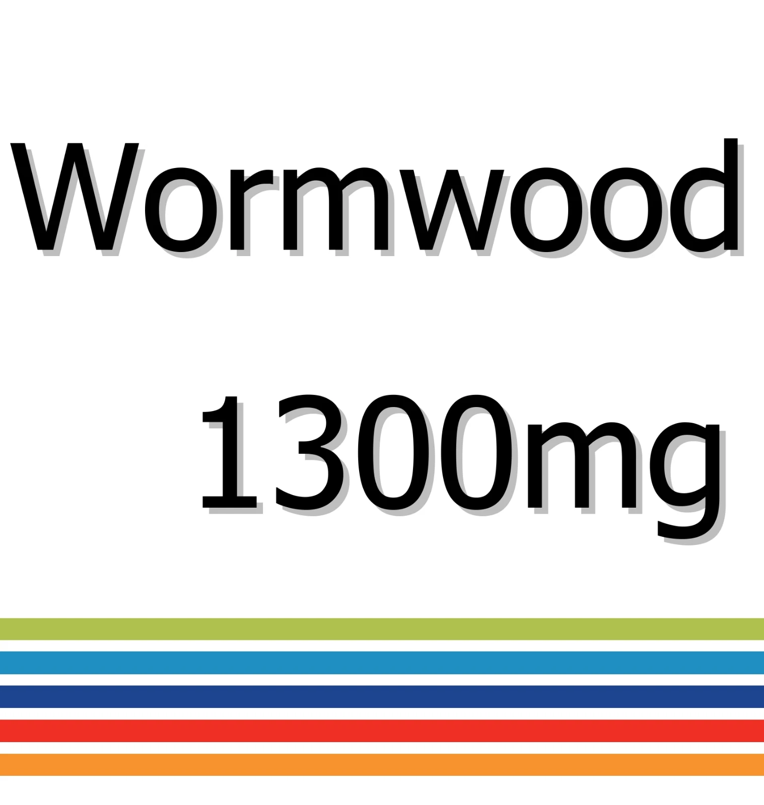 Wormwood 1300mg x 90 Tablets - Antibacterial action