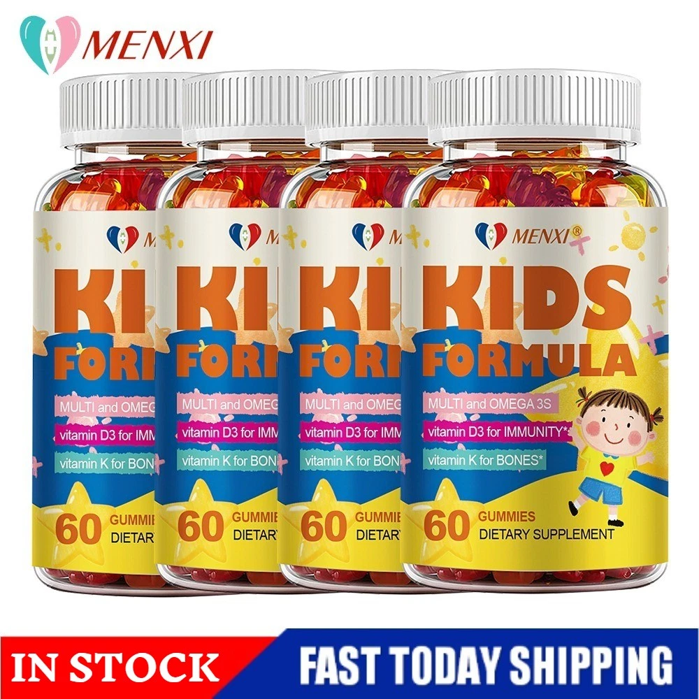 Kids Multivitamin Gummies - Daily Vitamins for Kids, Vitamin C, D3 With Zinc