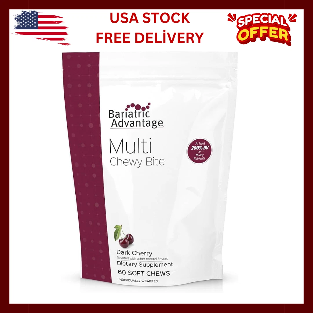 Multi Chewy Bite - Soft Chew Multivitamin for Bariatric Surgery Patients - Ch...