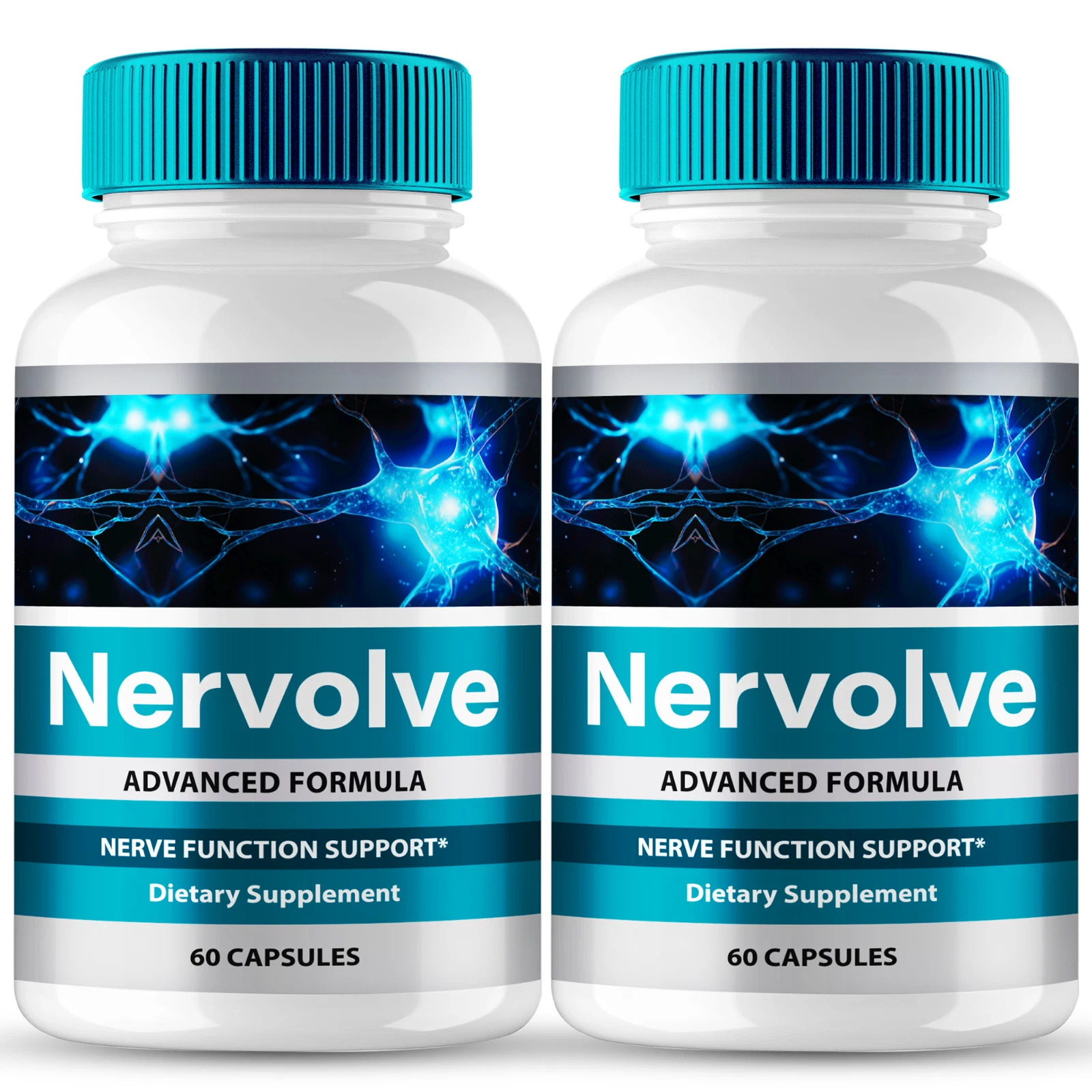 (2 Pack) Nervolve Nerve Health Capsules, Advanced Nerve Function Support Formula