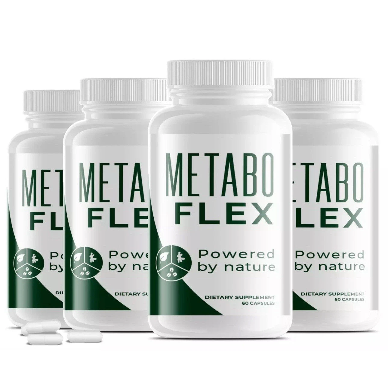 Metabo Flex Keto Pills - Metabolism Fat Burner Weight Loss New Lot Of 5 Bottles