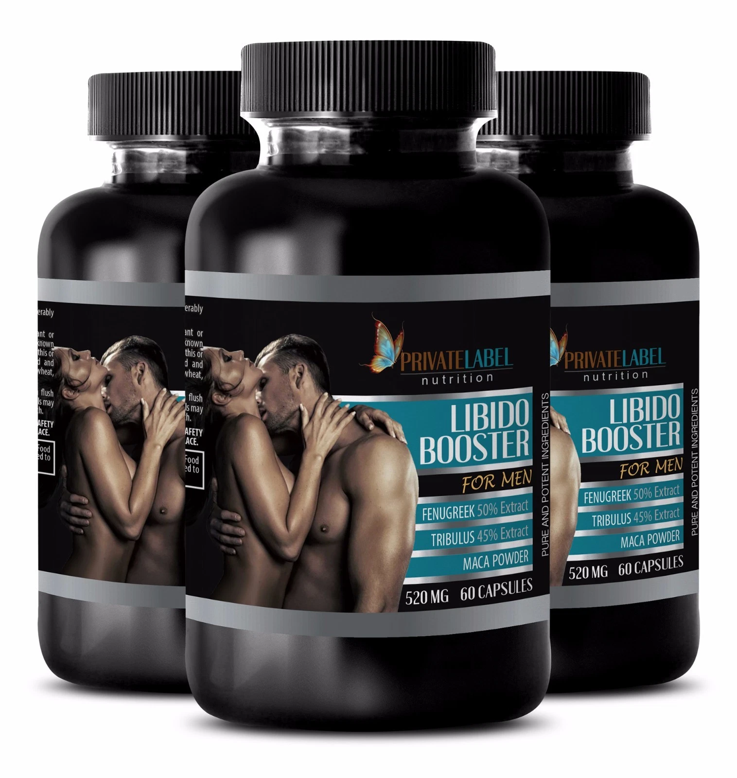 Testosterone booster combo - LIBIDO BOOSTER FOR MEN - tongkat powder - 3 Bot