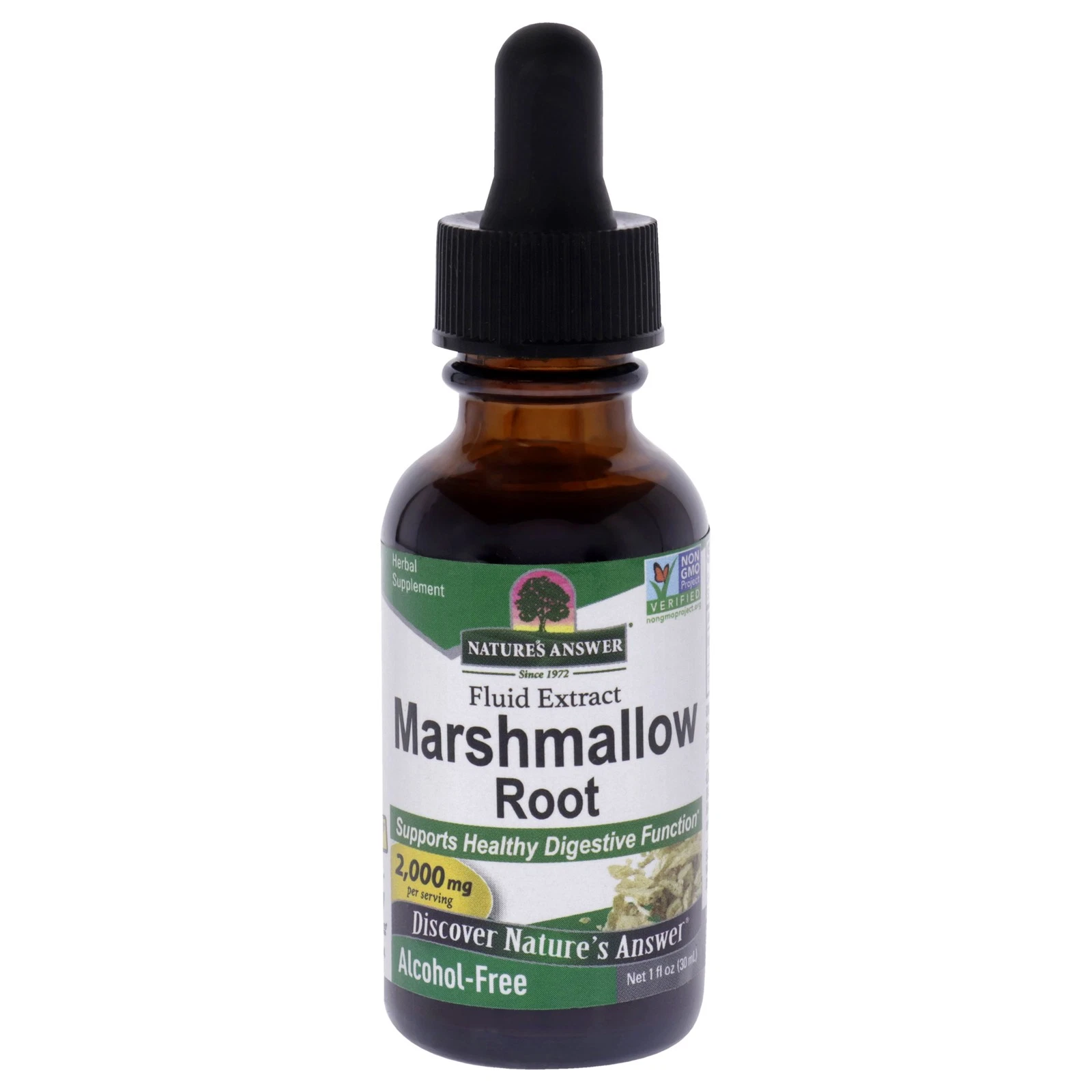 Marhmallow Root AF - 2000mg by Natures Answer for Unisex - 1 oz