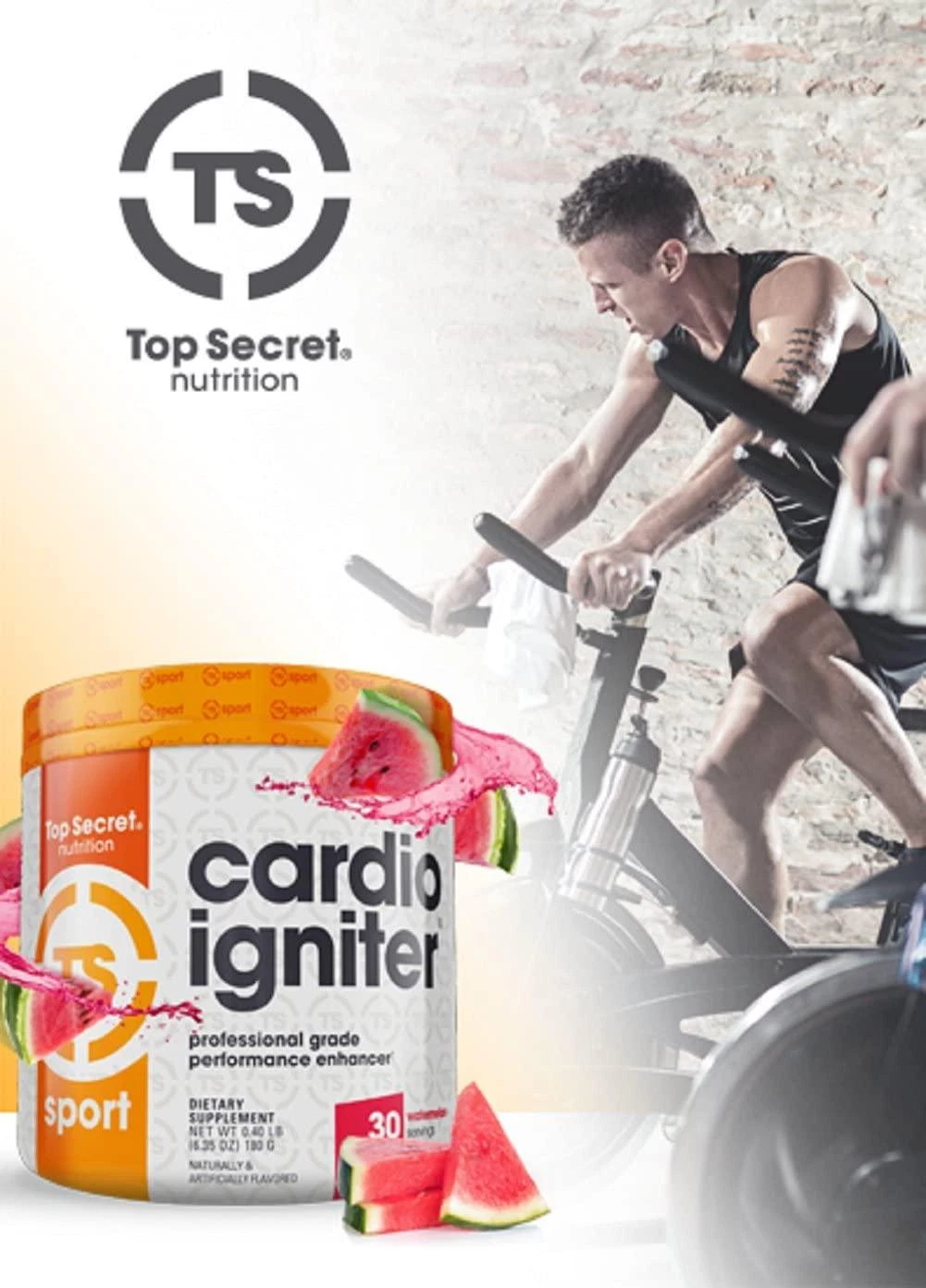 Top Secret Nutrition Cardio Igniter Pineapple Mango 30 Servings