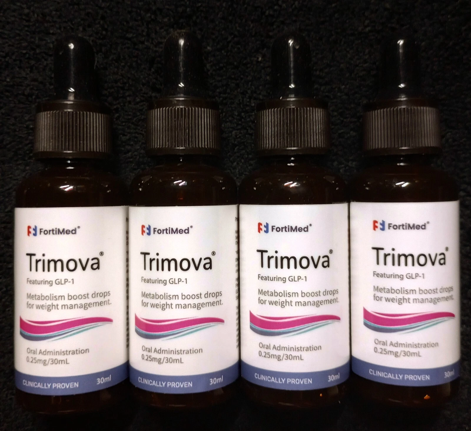 (4 Pack) Trimova Weight Loss Drops