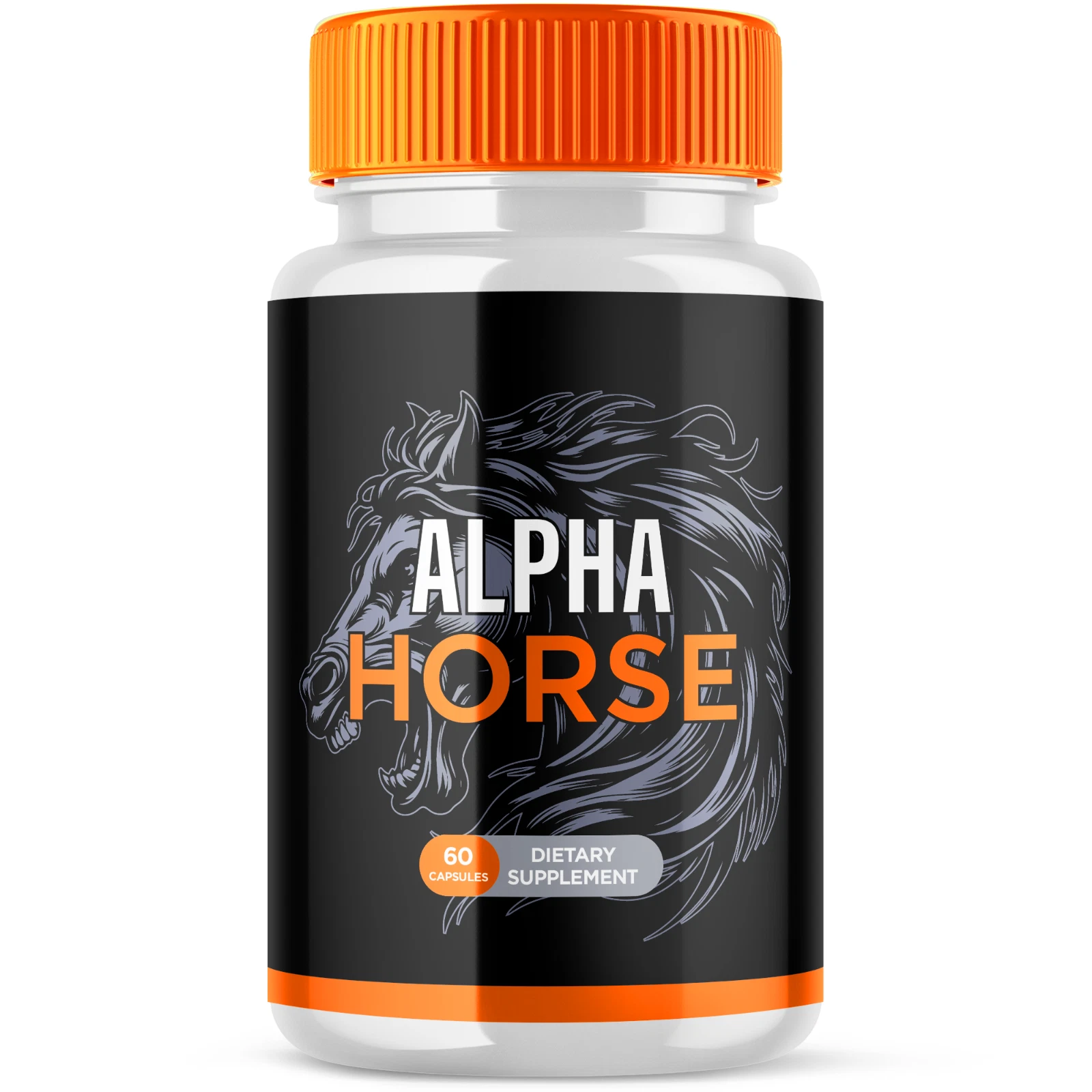 Alpha Horse Pills For Men Advanced Vitality Support Supplement 60 Capsules
