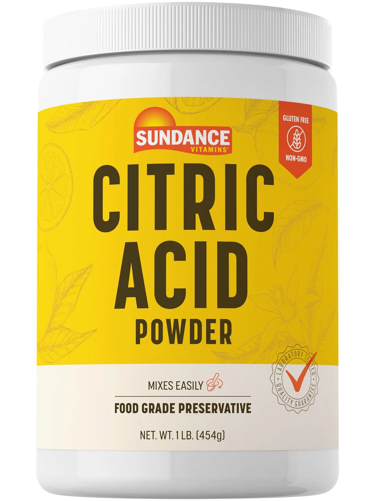 Citric Acid Powder | 1 Lb | Food Grade Preservative | Vegetarian | by Sundance
