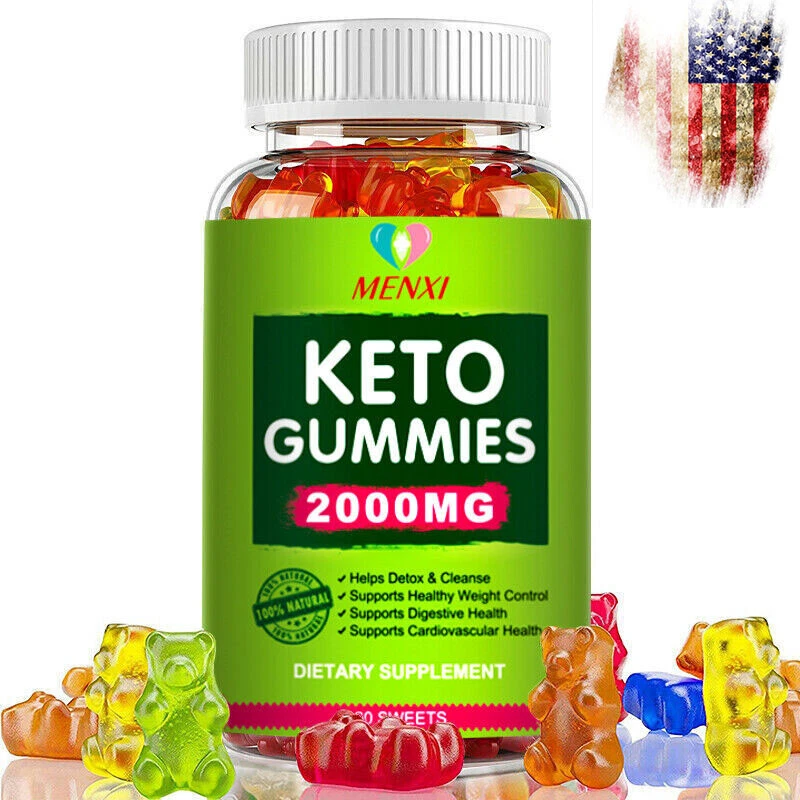 Keto BHB Diet Gummies - Fat Burner ACV Weight Loss Appetite Suppressant 2000mg
