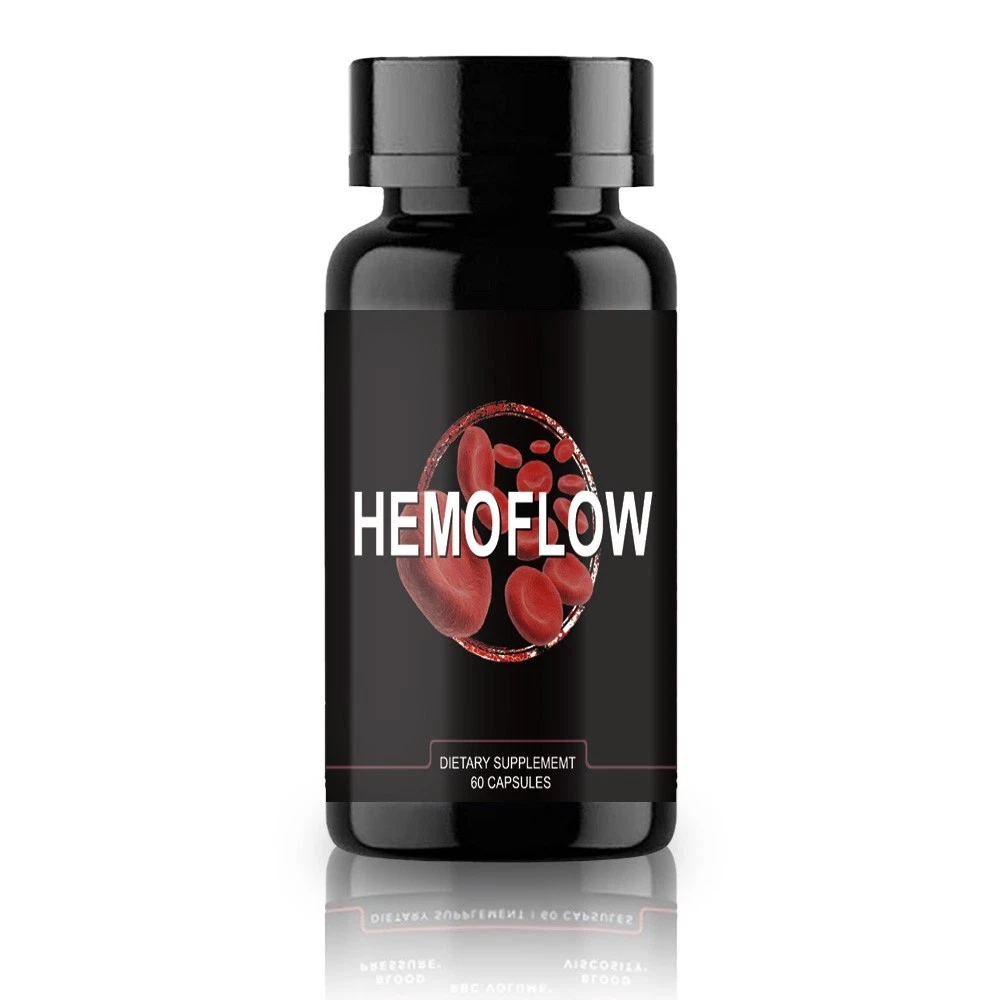 3 Pcs Hemo Flow | Healthy Blood Pressure Heart Nitric Oxide - 60Capsules
