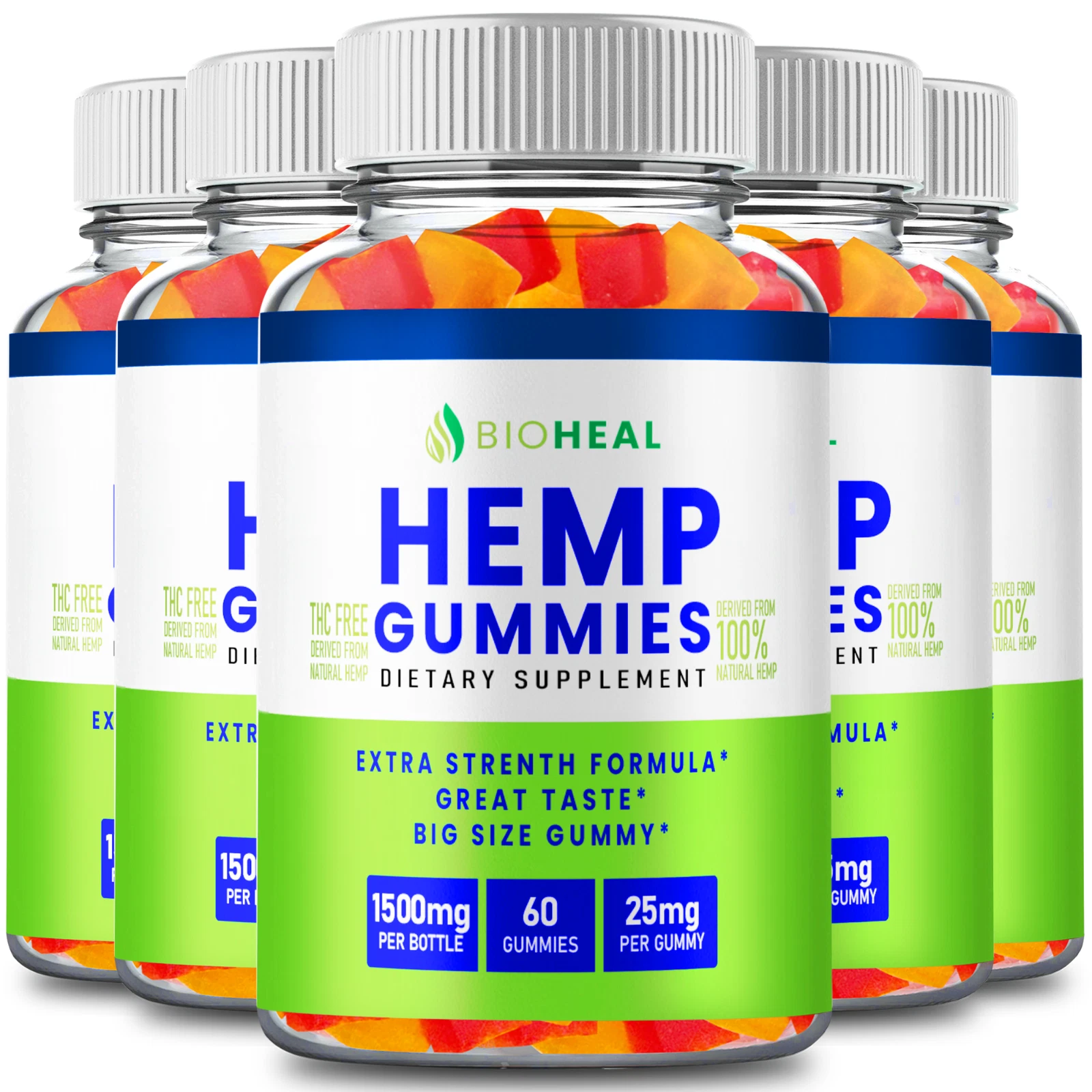 BioHeal Gummies - Official Formula (5 Pack)