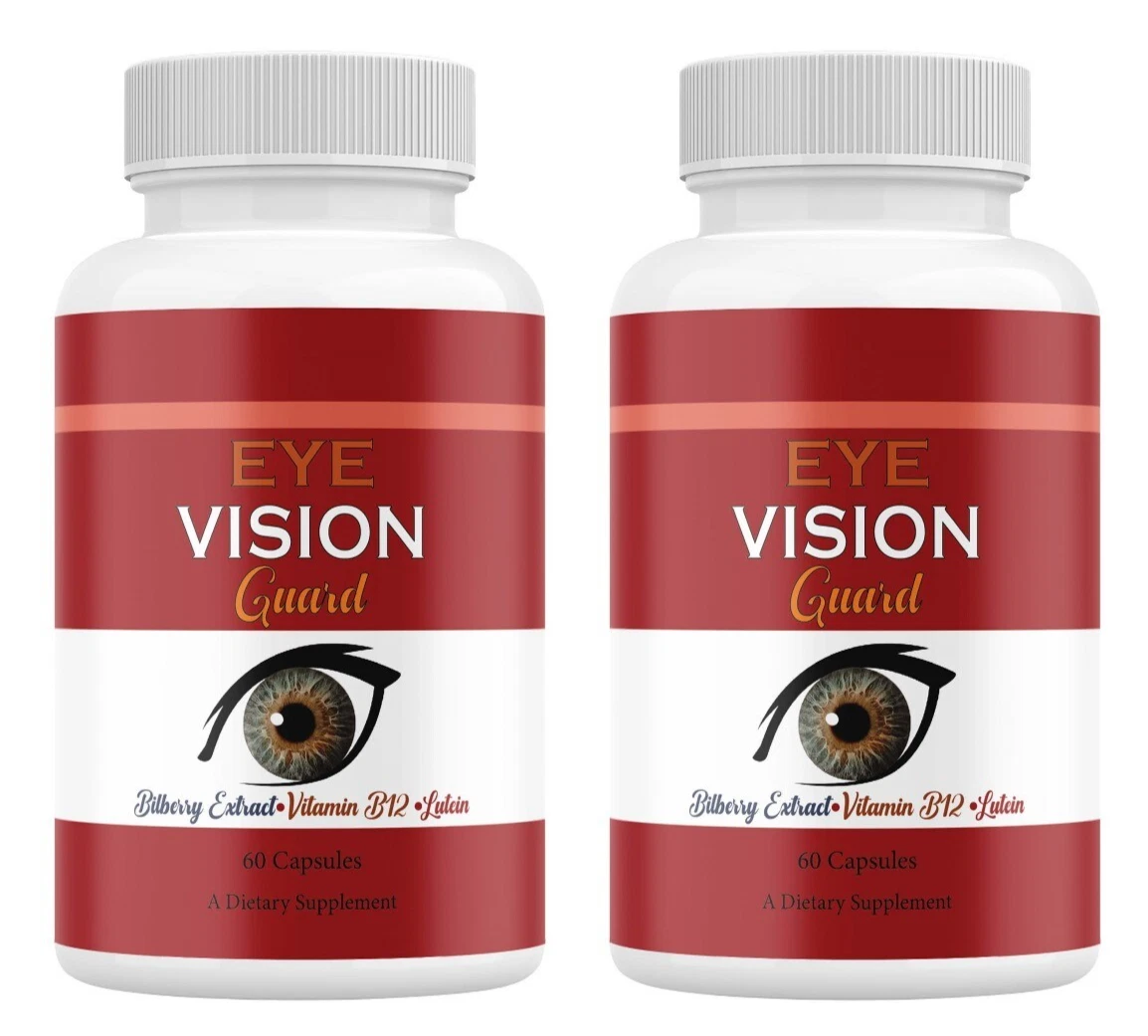 (2 Pack) Eye Vision Guard Eye Health Capsules for Visual Wellness & Clarity