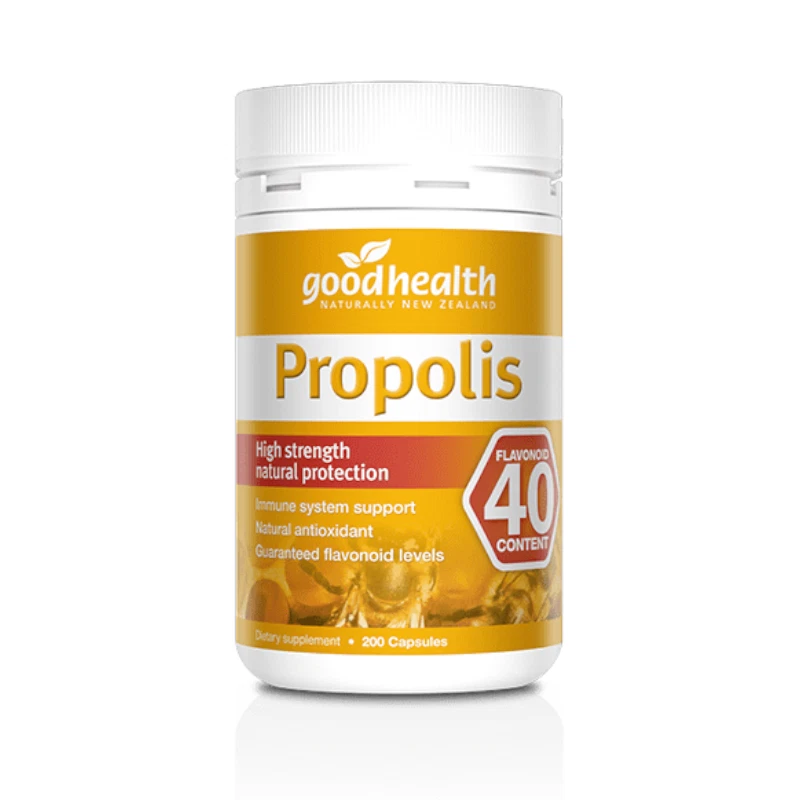 [Good Health] High Strength Flavonoids 40 Propolis 200 Capsules Immune Support