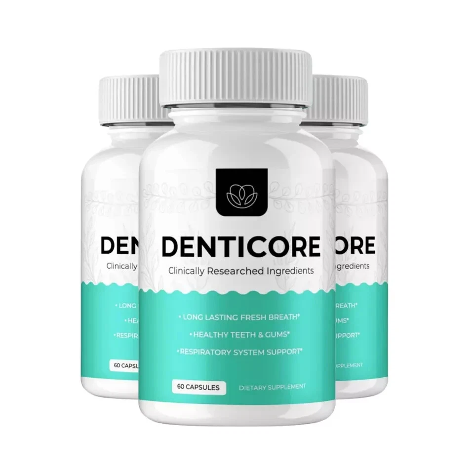 Denticore Dental & Oral Health Support Dietary Supplement (180 Capsules) 3-Pack