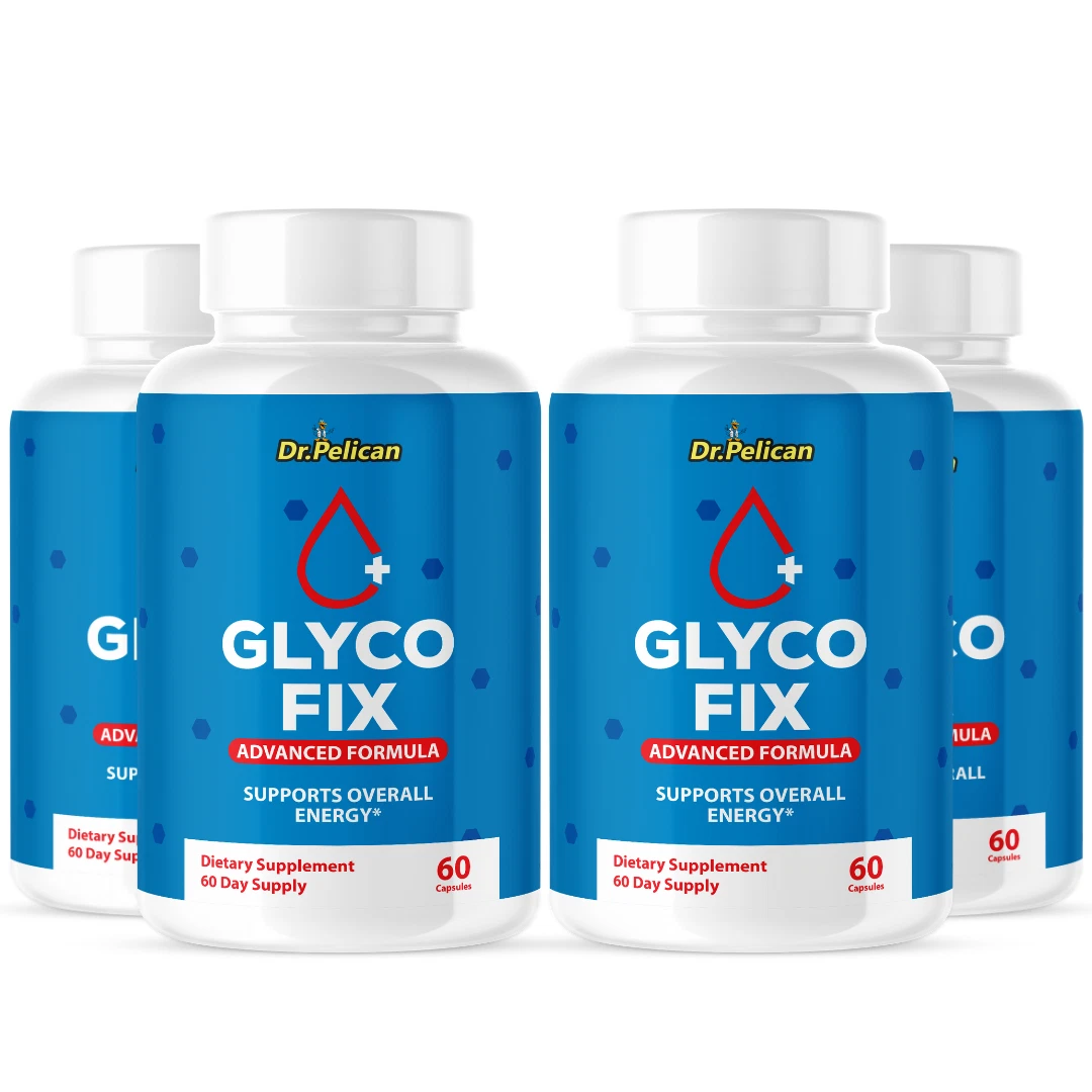 Glyco Fix- Blood Support- 4 Bottles- 240 Capsules