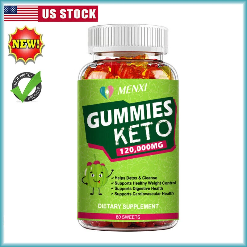 Keto BHB 다이어트 구미 지방 연소 ACV 체중 감량 식욕 억제제 120,000mg