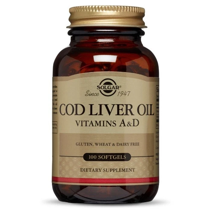 Solgar Cod Liver Oil 100 Softgel