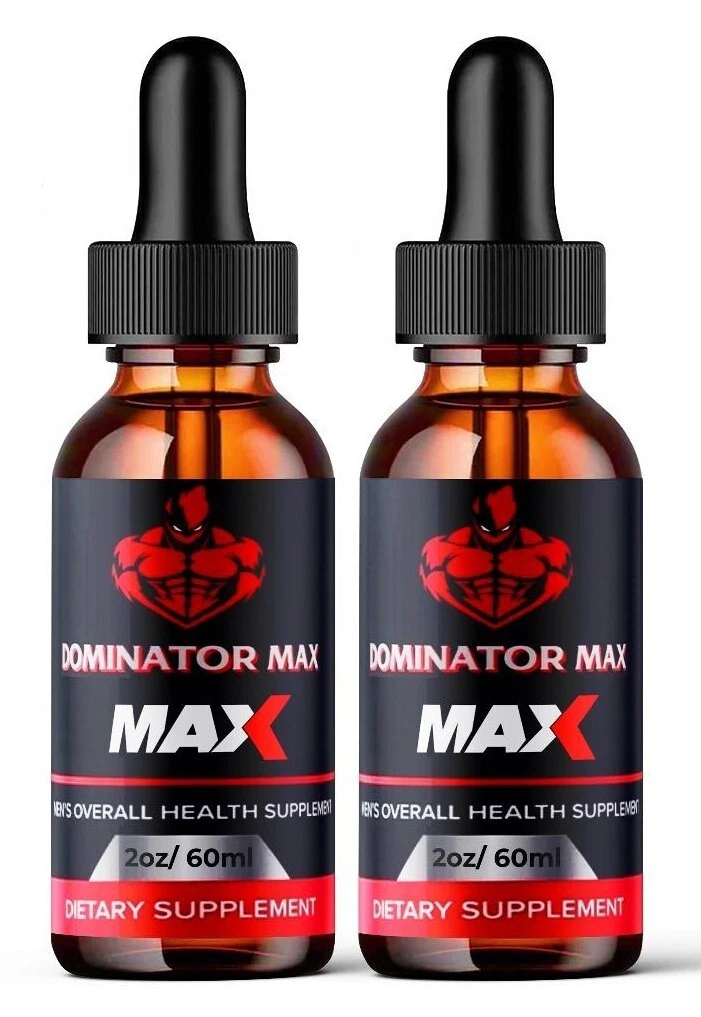 (2 Pack) Dominator Max MAX Drops Daily High Drive, Dominator Maxx MAX