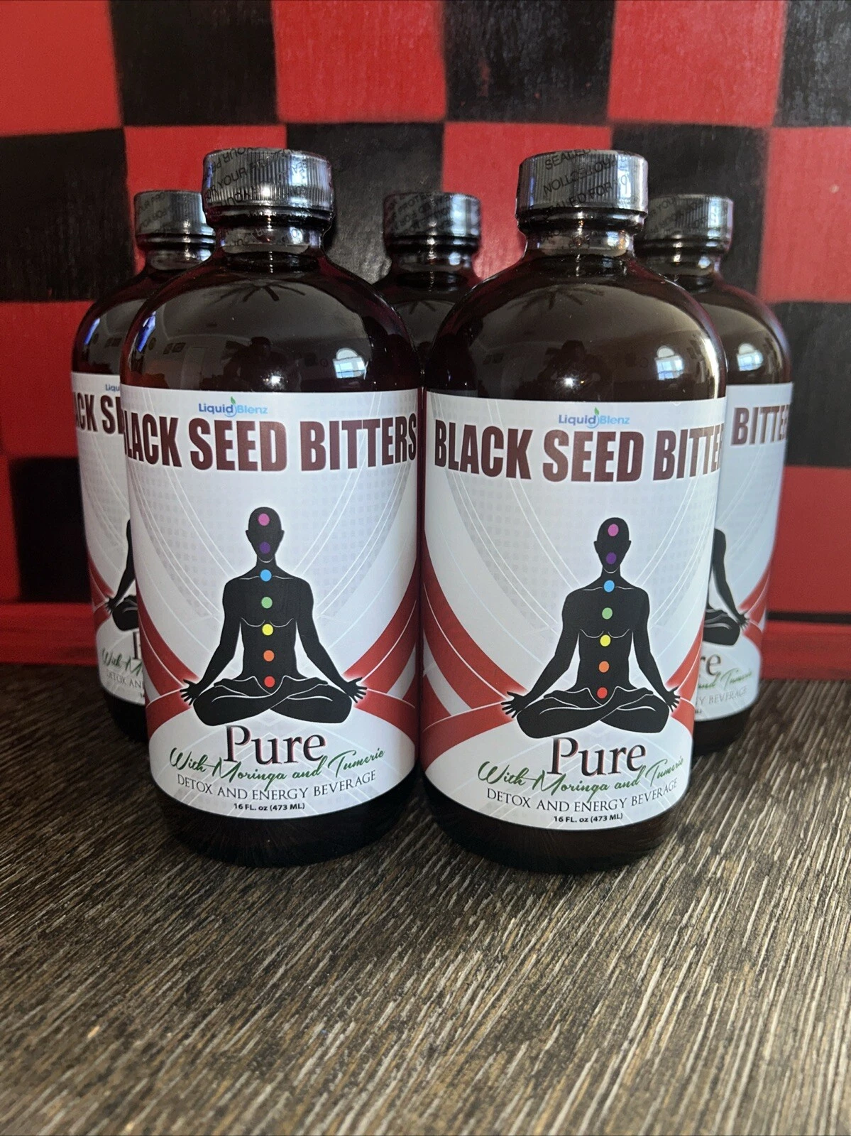 BLACK SEED BITTERS w/ Moringa and Turmeric