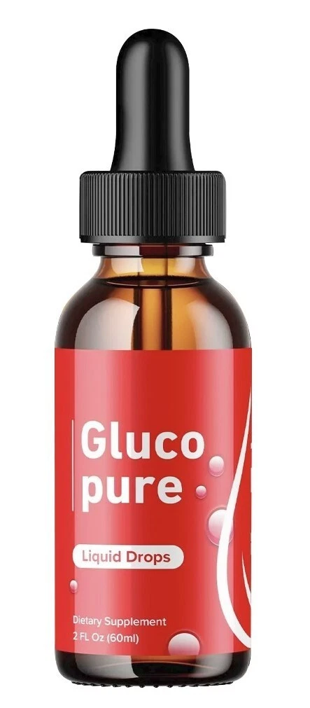 Gluco Pure Liquid Drops, GlucoPure Blood Sugar & Pressure Support (30 Servs.)