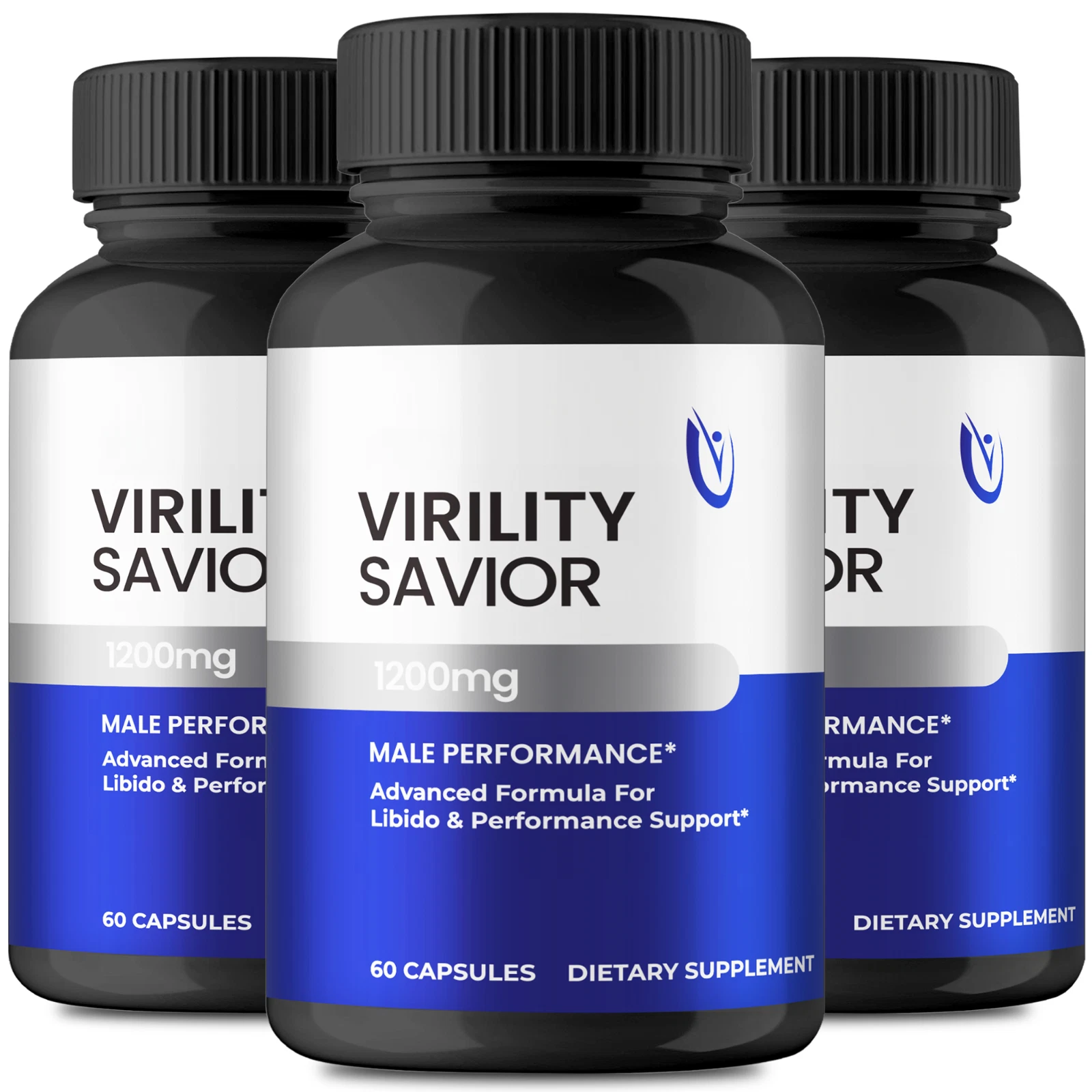 (3 Pack) Virility Savior for Men, Enhancement Capsules for Maximum Performance