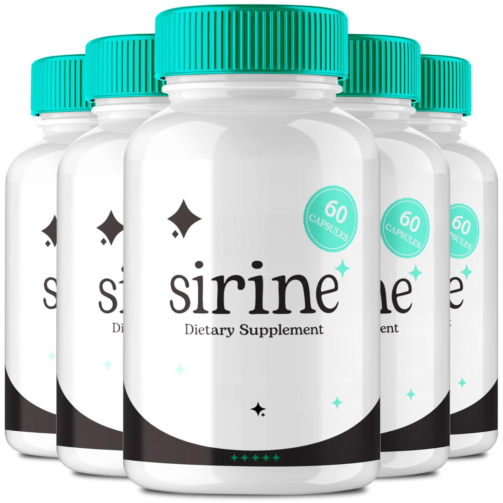 (5 Pack) Sirine Keto Capsules, Support Advanced Weight Loss Management Pills