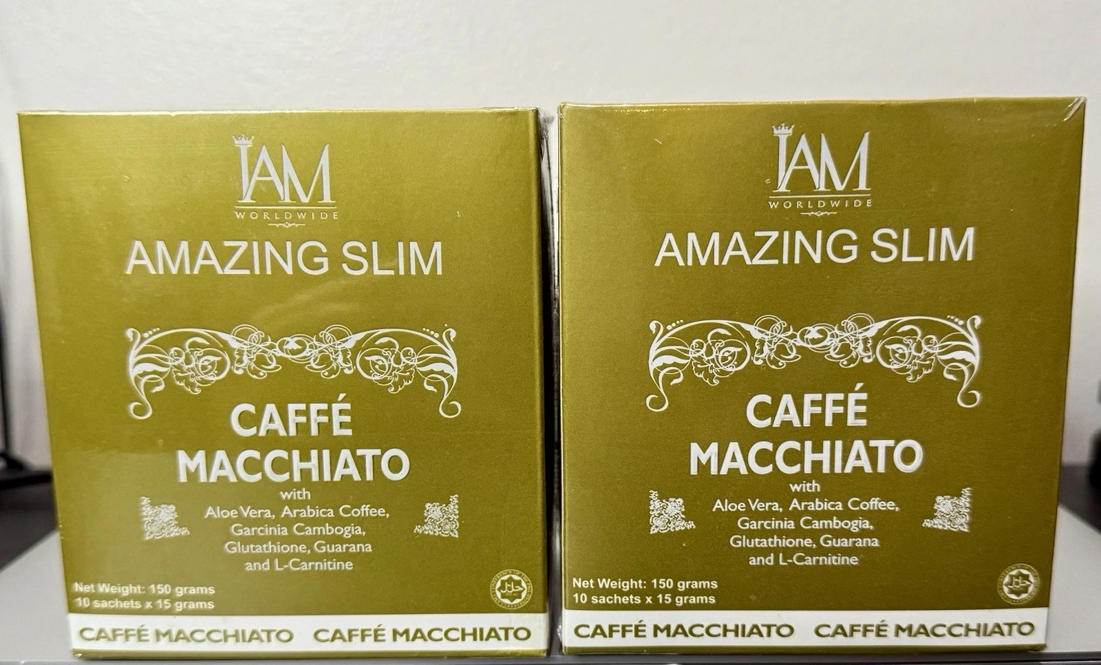 IAM Amazing Slim Caffe Macchiato with Garcinia Cambogia 2 Boxes / 20 Sachets