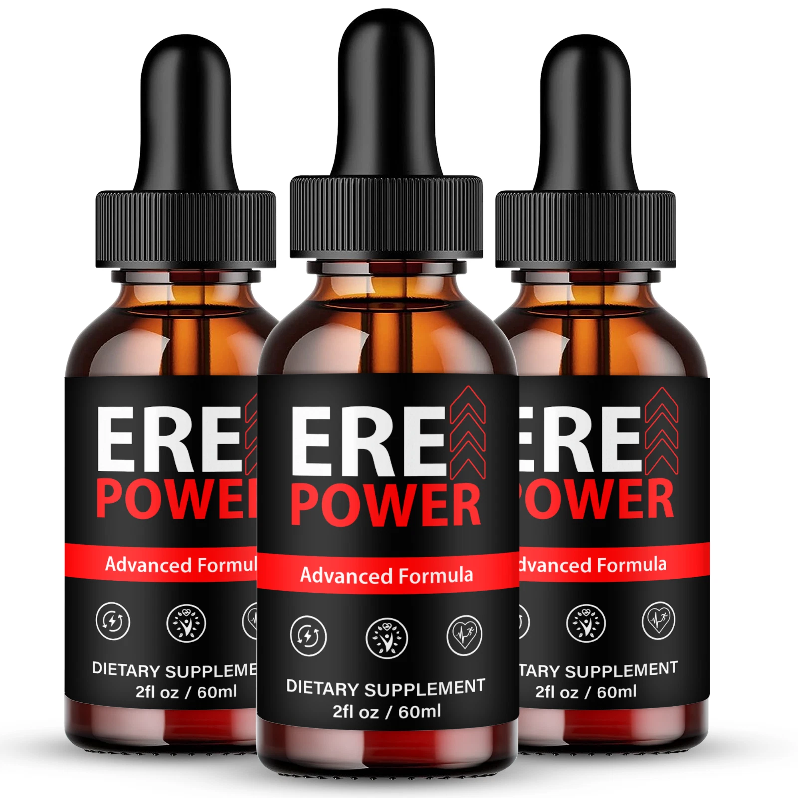 (3 Pack) Ere Power Men Drops, ErePower Male Performance, Endurance and Virility