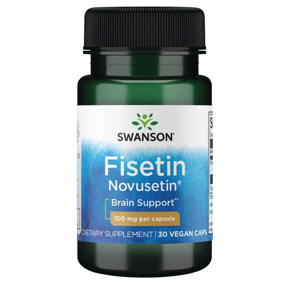 Swanson Fisetin, 100 mg, 30 Veggie Capsules