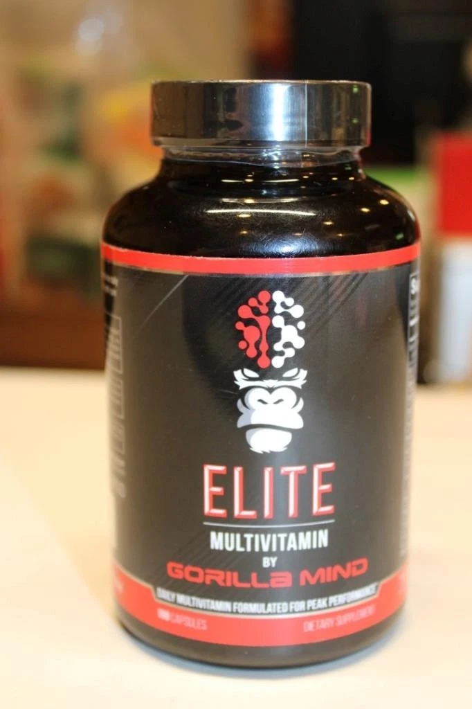 Gorilla Mind Elite Multivitamin Active Life Style Support 180 Caps 5/26 NEW