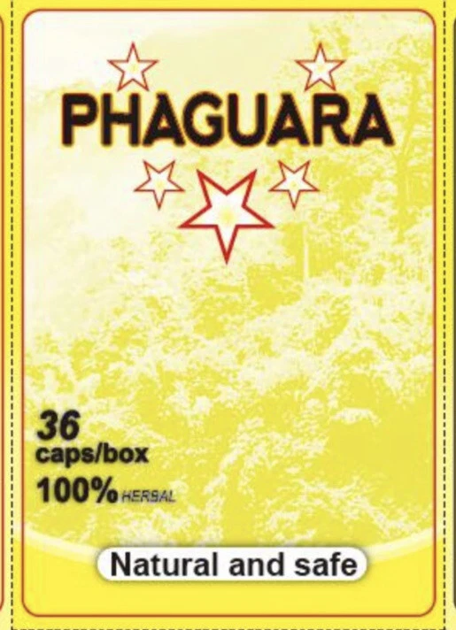 Energybolizer Phaguara orange gel caps, now green & yellow.